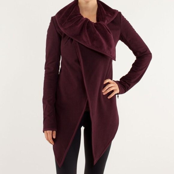 Lululemon Presence Of Mind Jacket - 6 Bordeaux Drama - Picture 2 of 8